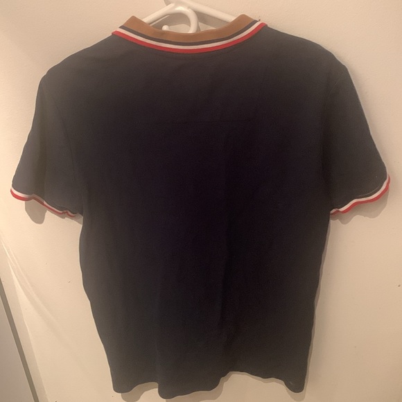 Stylish Threadbare Denim Corp 4 Tone 100% Cotton Blue Polo Shirt SZ Medium 🔥 - Picture 8 of 9